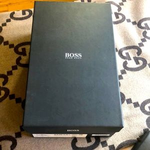 Hugo Boss Shoe & Slide Boxes.Great for display or storage. Shoes NOT included